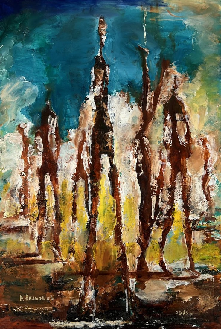 Oil painting Shadows of the Past Vadim Aksenov - 3