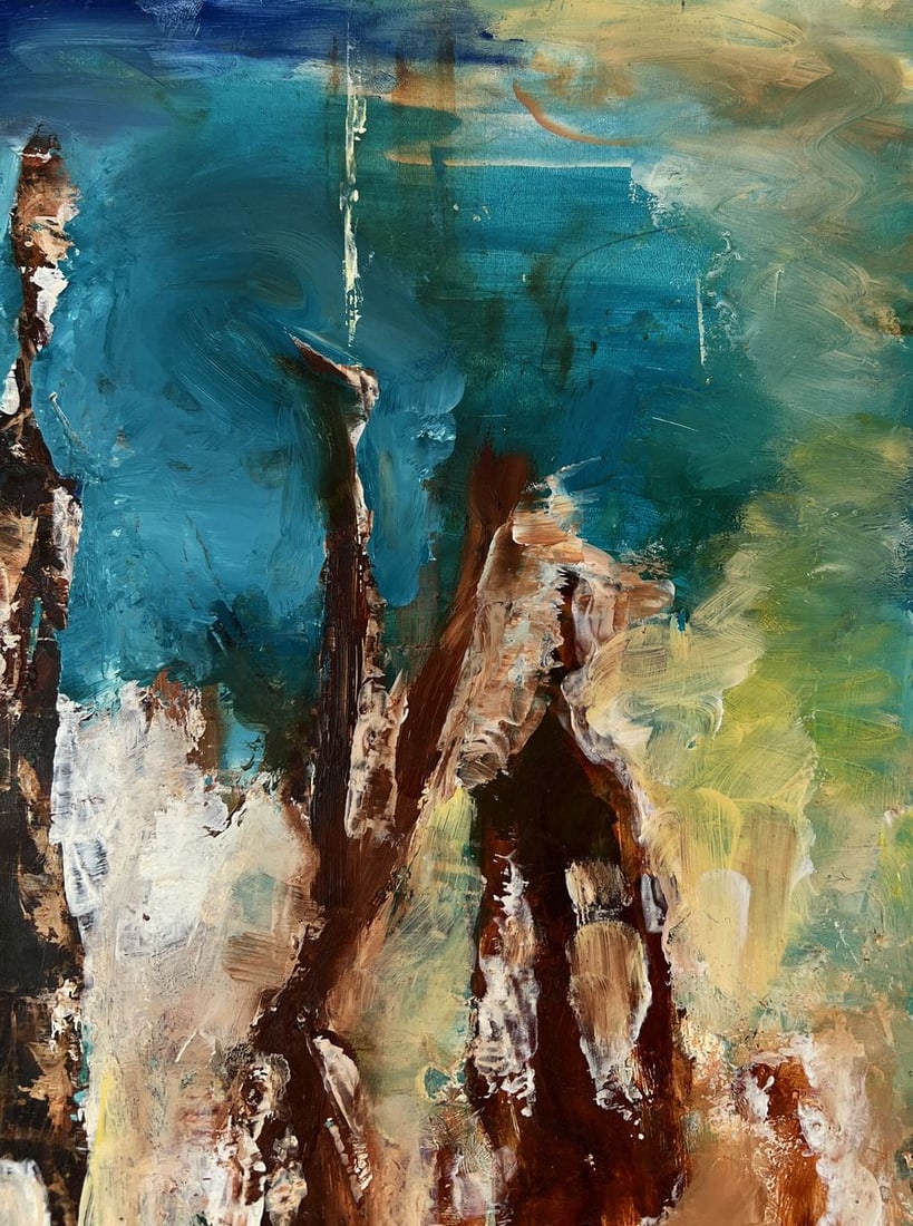 Oil painting Shadows of the Past Vadim Aksenov - 4