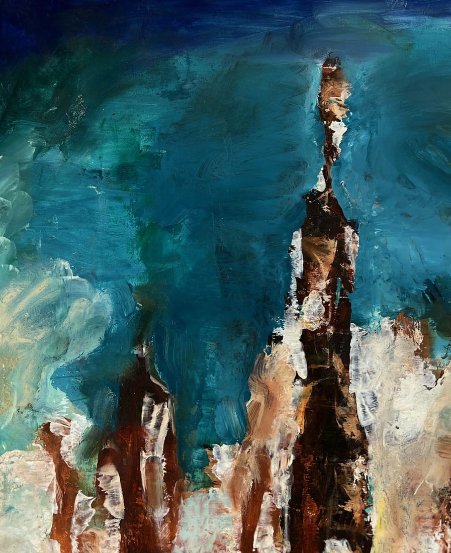 Oil painting Shadows of the Past Vadim Aksenov - 5