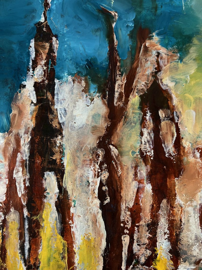 Oil painting Shadows of the Past Vadim Aksenov - 6