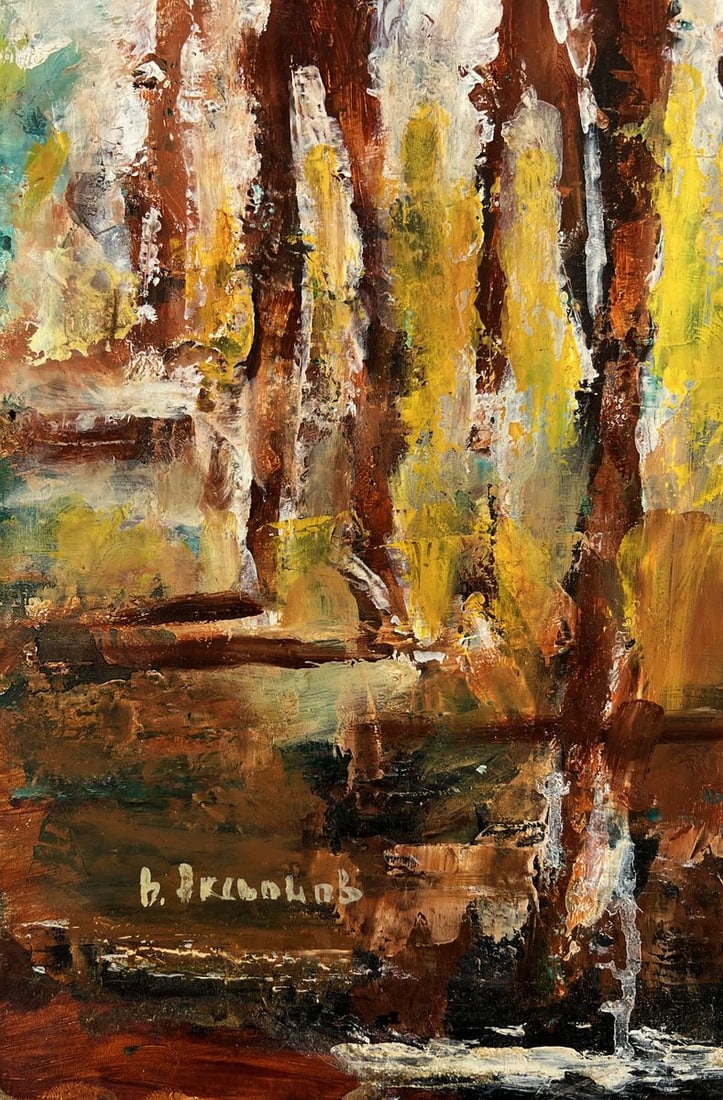 Oil painting Shadows of the Past Vadim Aksenov - 7