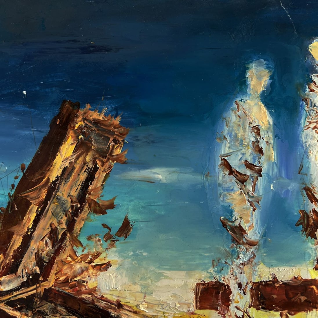 Oil painting Childhood dreams Vadim Aksenov - 5