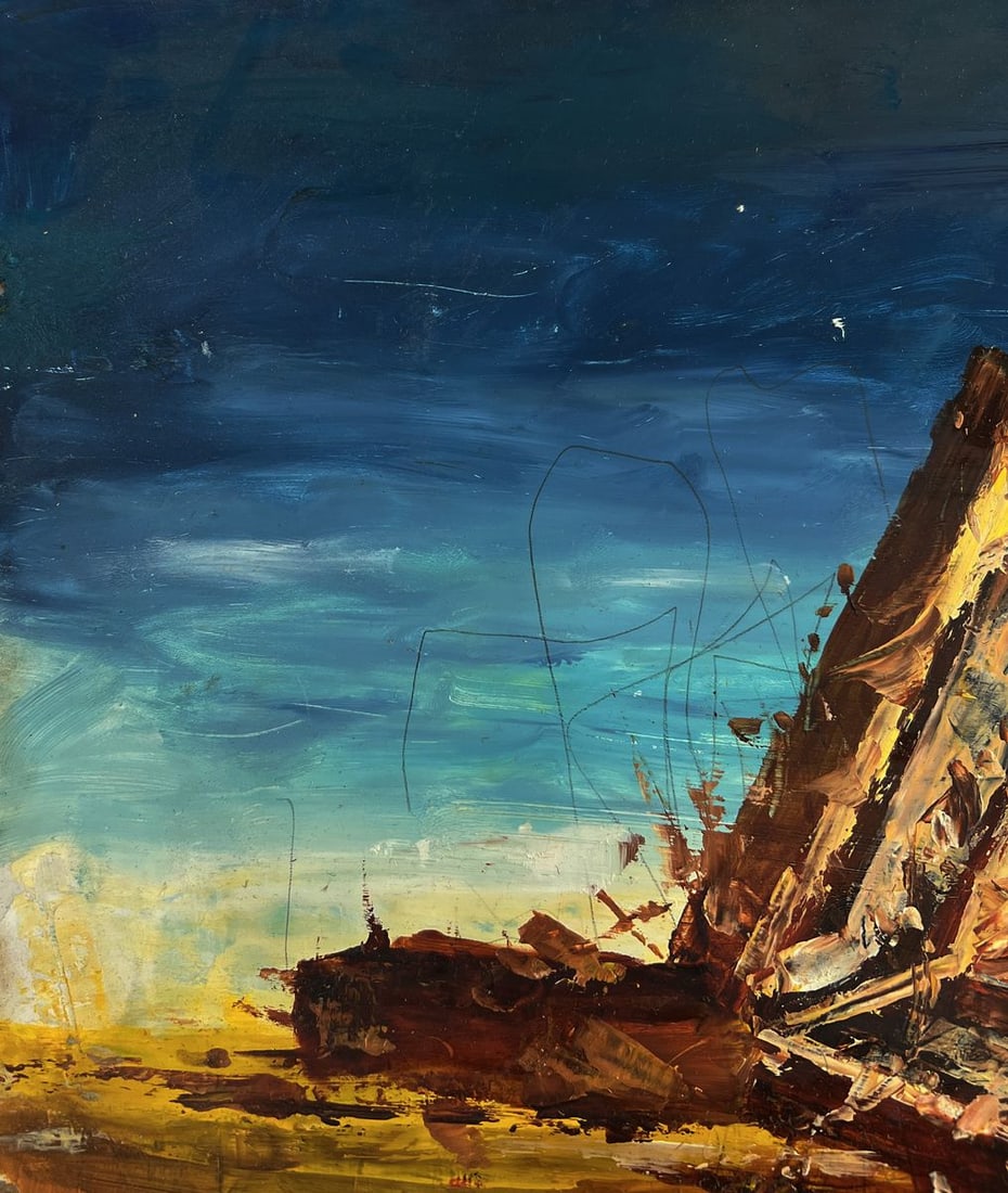 Oil painting Childhood dreams Vadim Aksenov - 6