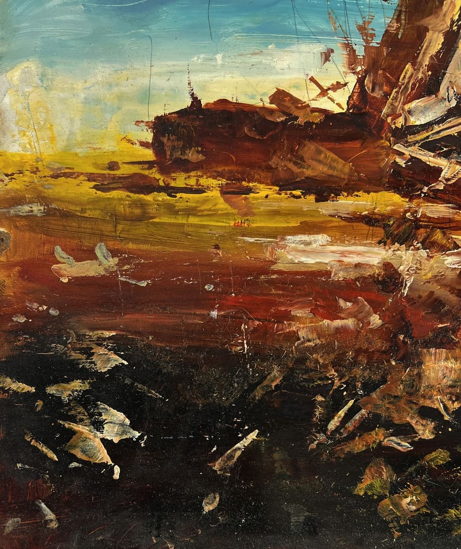 Oil painting Childhood dreams Vadim Aksenov - 7