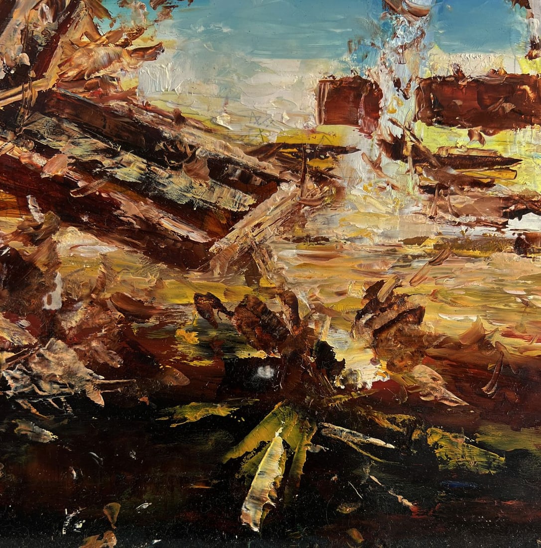Oil painting Childhood dreams Vadim Aksenov - 8