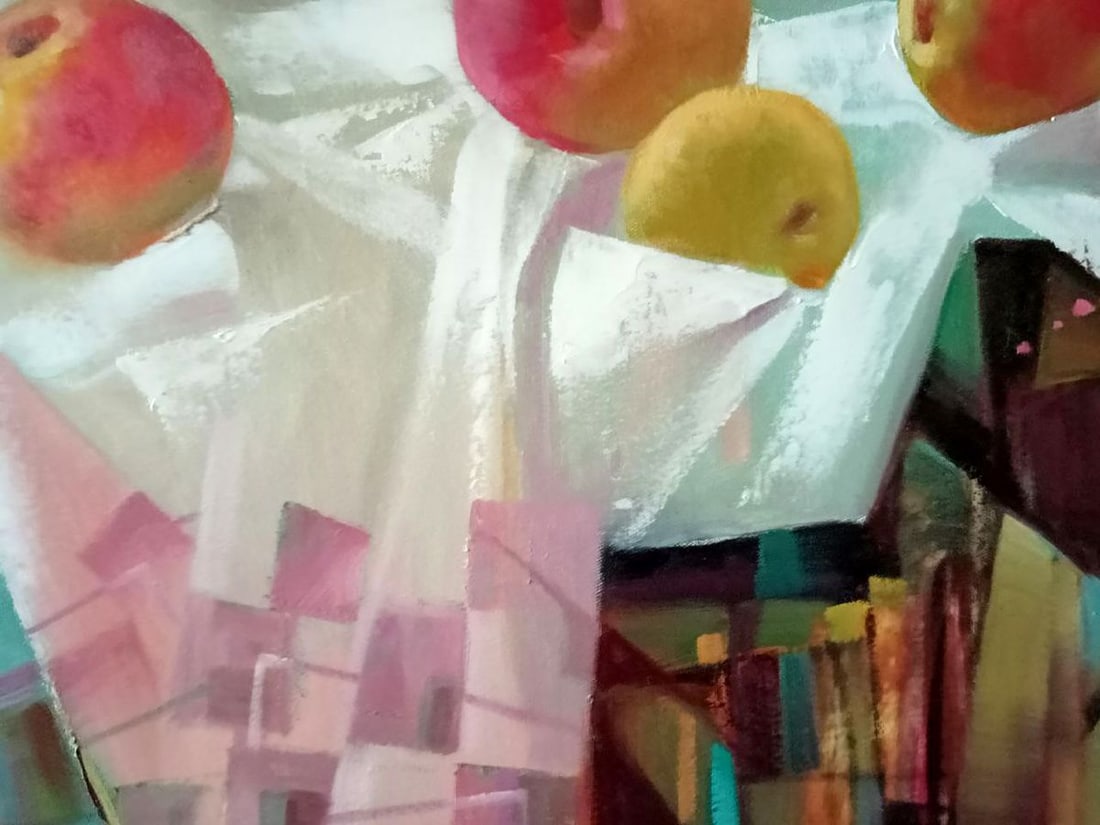 Abstract oil painting Apples Anatoly Borisovich Tarabanov - 4