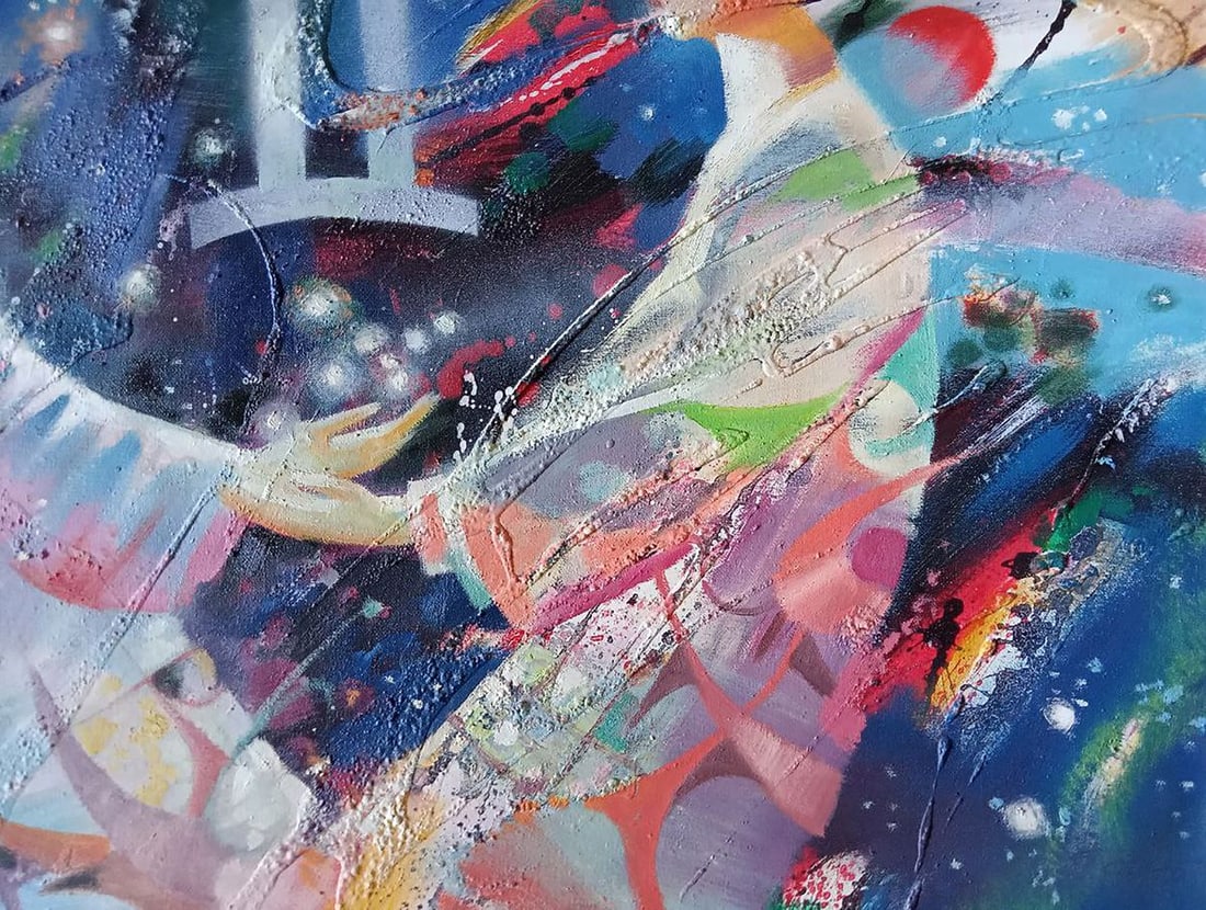Abstract oil painting Gemini Anatoly Borisovich Tarabanov - 5