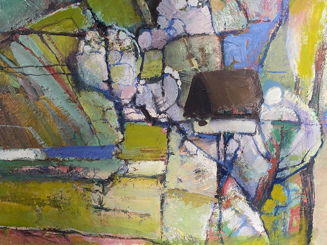 Abstract oil painting April Skorupsky Isaac Abramovich - 5