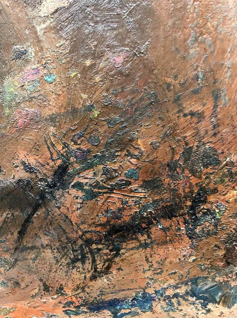 Abstract oil painting Meditation Zaretskyi Viktor - 4