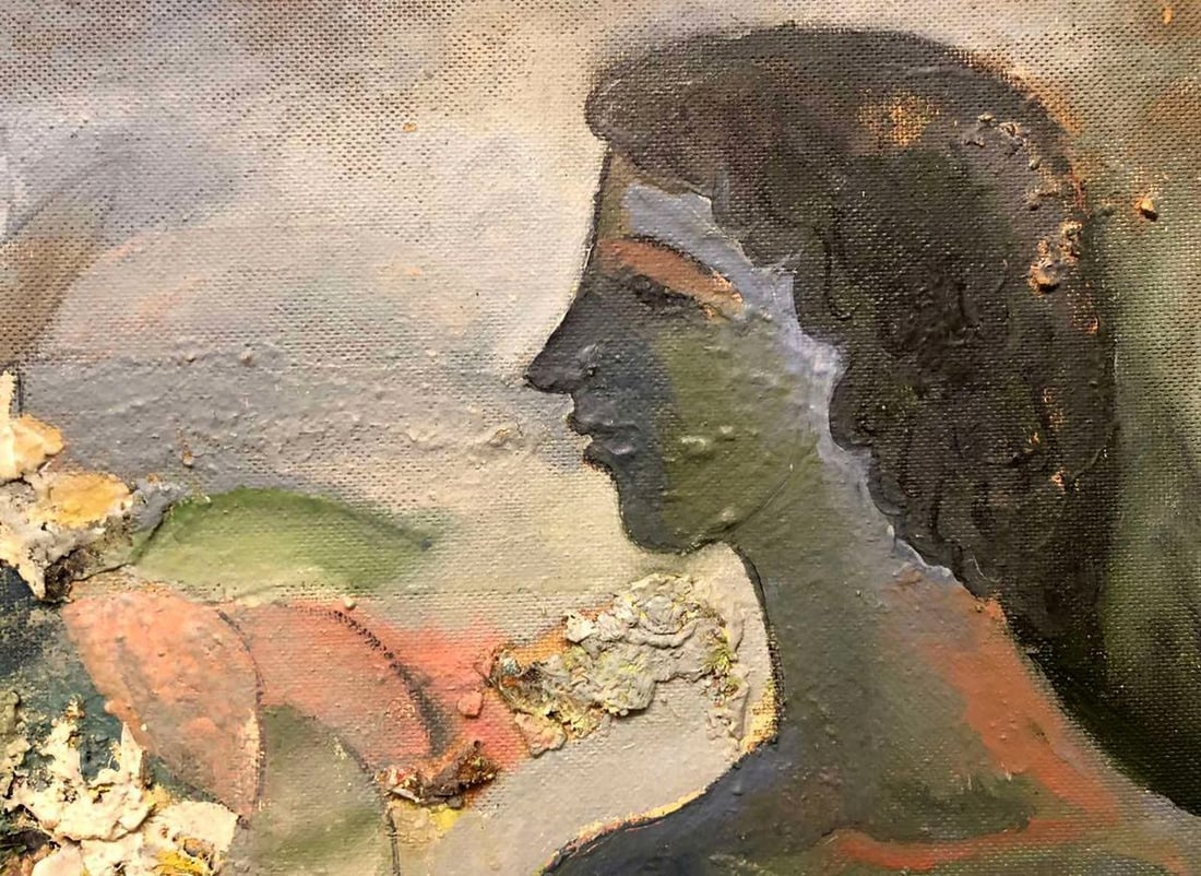 Abstract oil painting Wedding Night Vladimir Afanasyev - 2