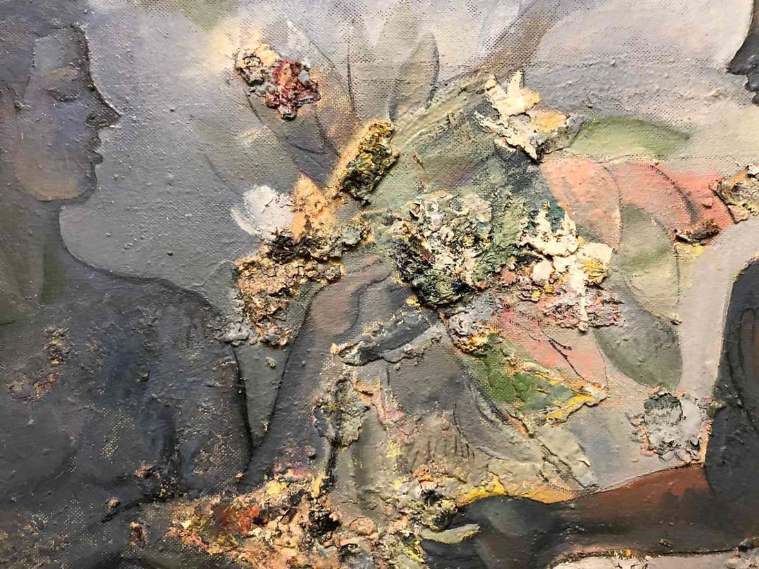 Abstract oil painting Wedding Night Vladimir Afanasyev - 3