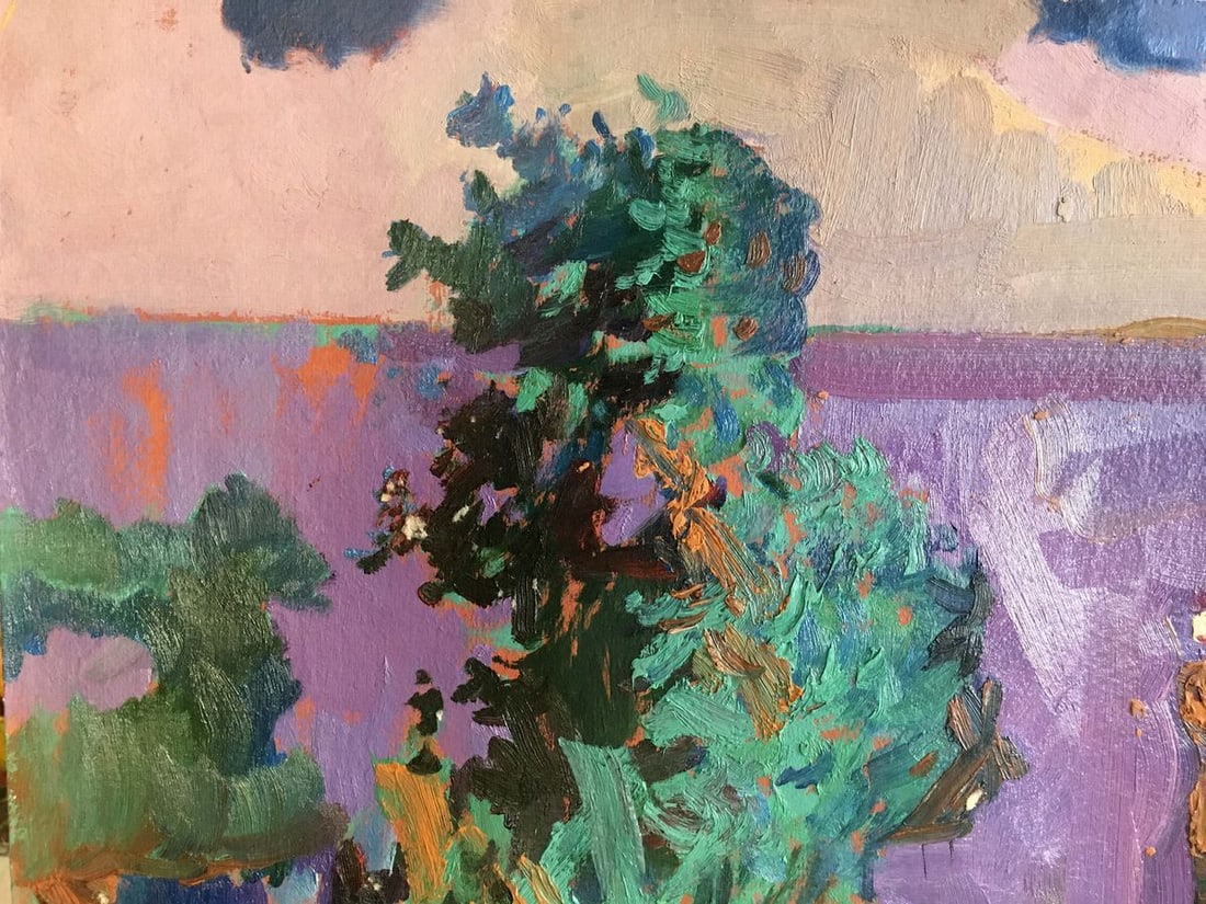 Abstract oil painting Mirage Kiyansky Yuri Ivanovich - 2
