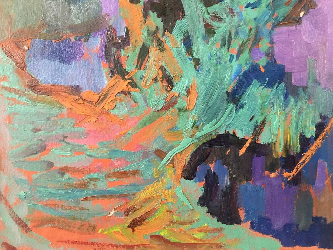 Abstract oil painting Mirage Kiyansky Yuri Ivanovich - 5