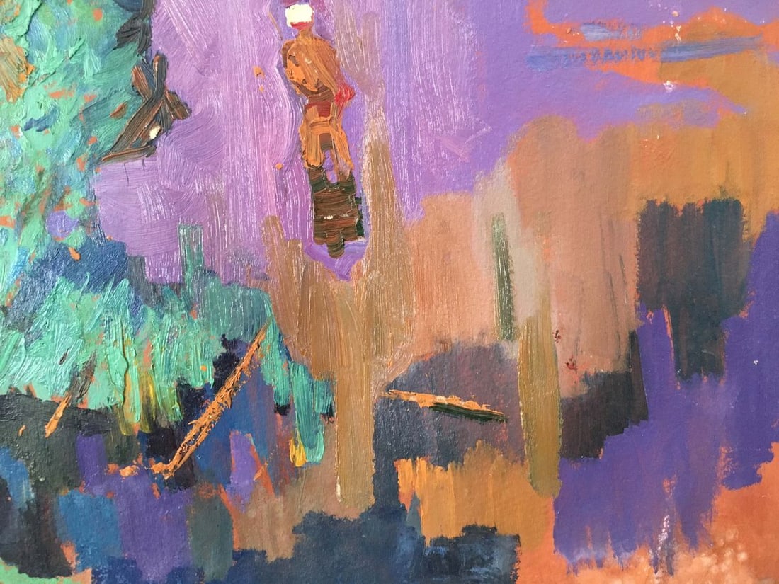 Abstract oil painting Mirage Kiyansky Yuri Ivanovich - 6