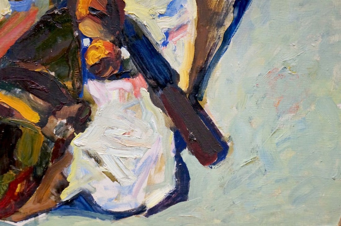 Abstract oil painting Importance Kiyansky Yuri Ivanovich - 5