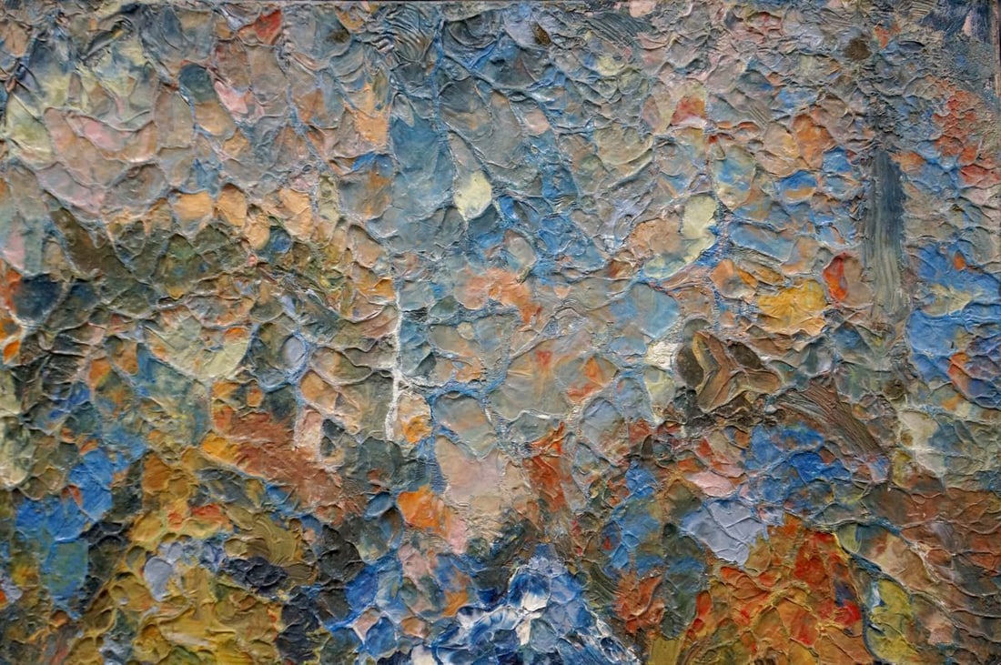 Abstract oil painting Like in fog Dupliy Sergey Alexandrovich - 4
