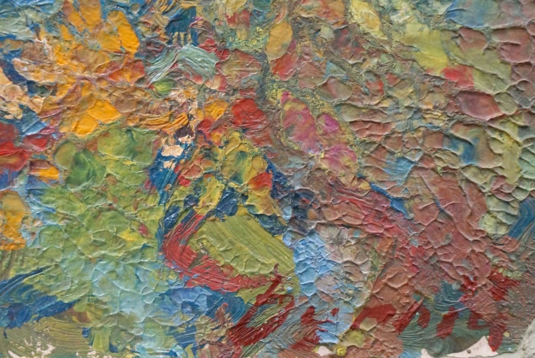 Abstract oil painting Like in fog Dupliy Sergey Alexandrovich - 6