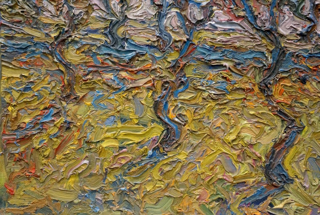 Abstract oil painting Sunny day Fomin Anatoly Nikiforovich - 2