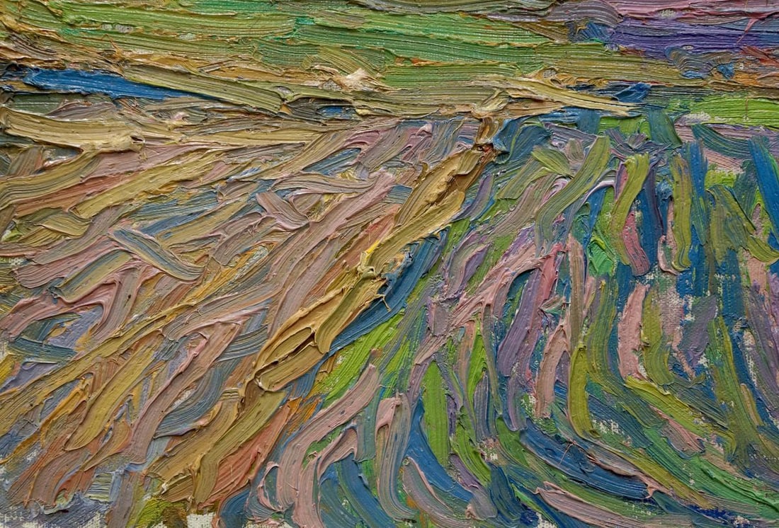 Oil painting Field landscape Dupliy Sergey Alexandrovich - 2