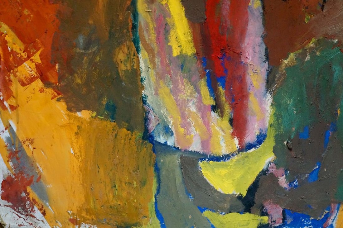 Abstract oil painting Person Pokulity Konstantin Ivanovich - 2