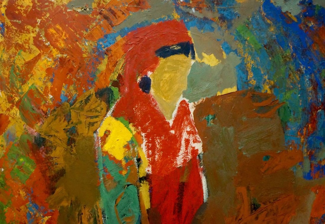 Abstract oil painting Person Pokulity Konstantin Ivanovich - 4