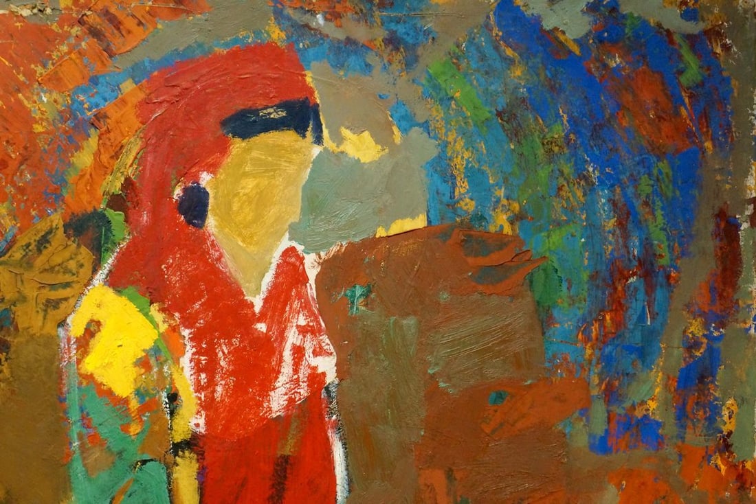 Abstract oil painting Person Pokulity Konstantin Ivanovich - 5