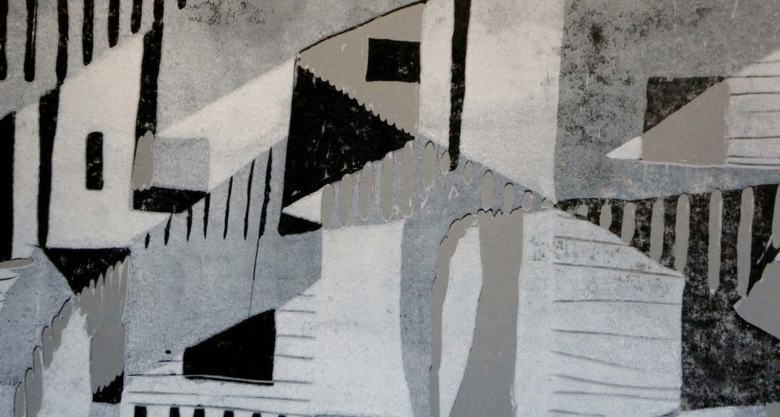 Abstract painting Human thoughts Albina Yaloz - 3