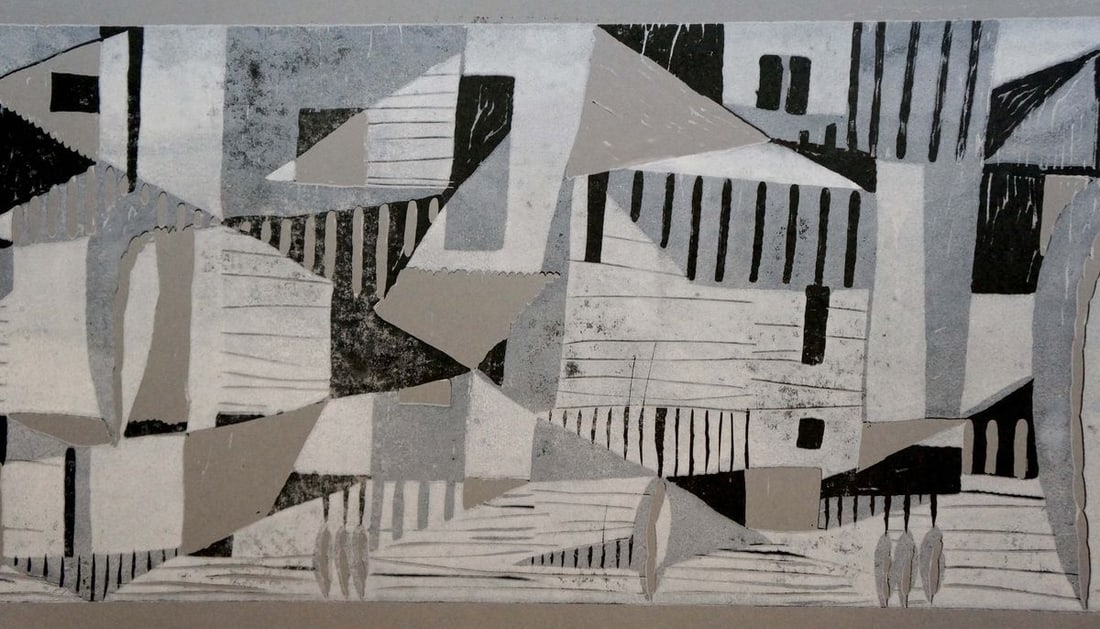 Abstract painting Human thoughts Albina Yaloz - 4