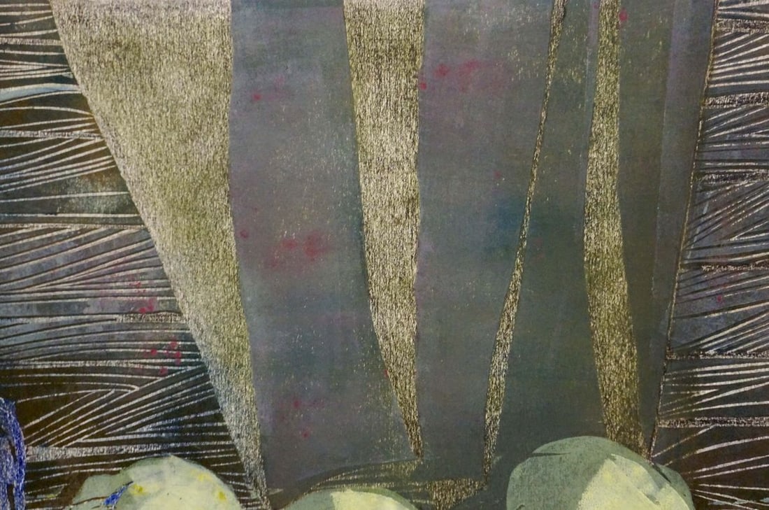 Abstract painting Apples and pumpkins Albina Yaloz - 5