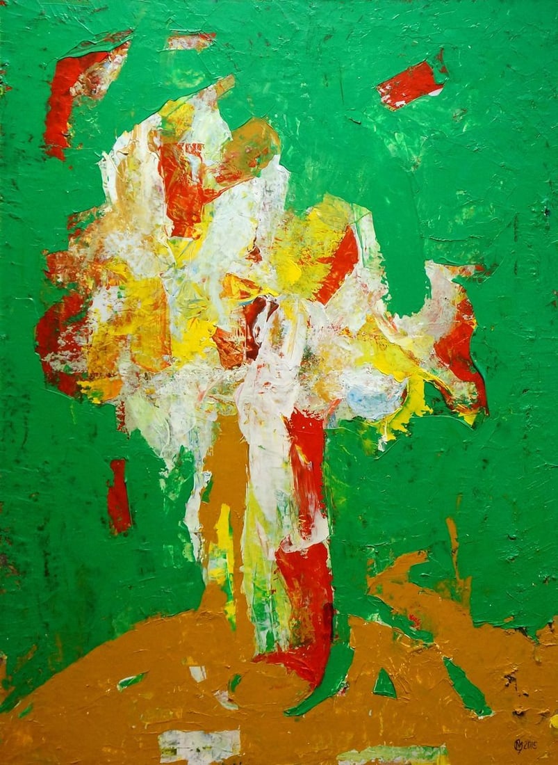 Abstract oil painting Still life Igor Eremovich Melnik (1 of 9)