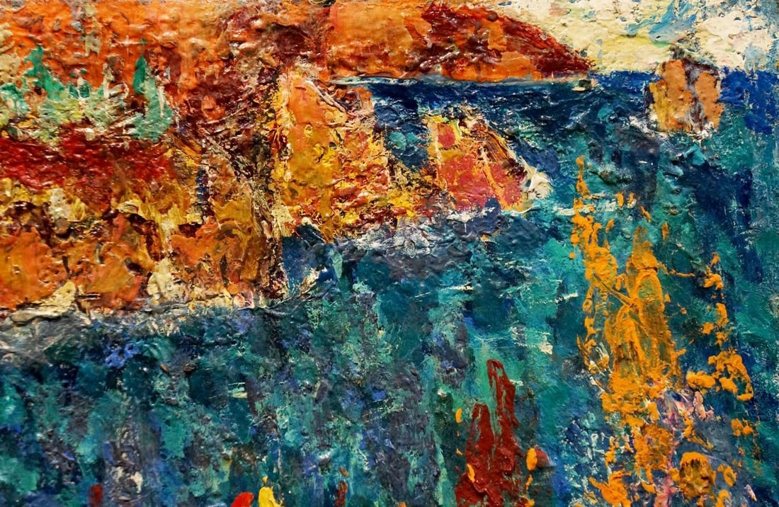 Oil painting The artist's thoughts Filatov Vladimir Nikolaevich - 4