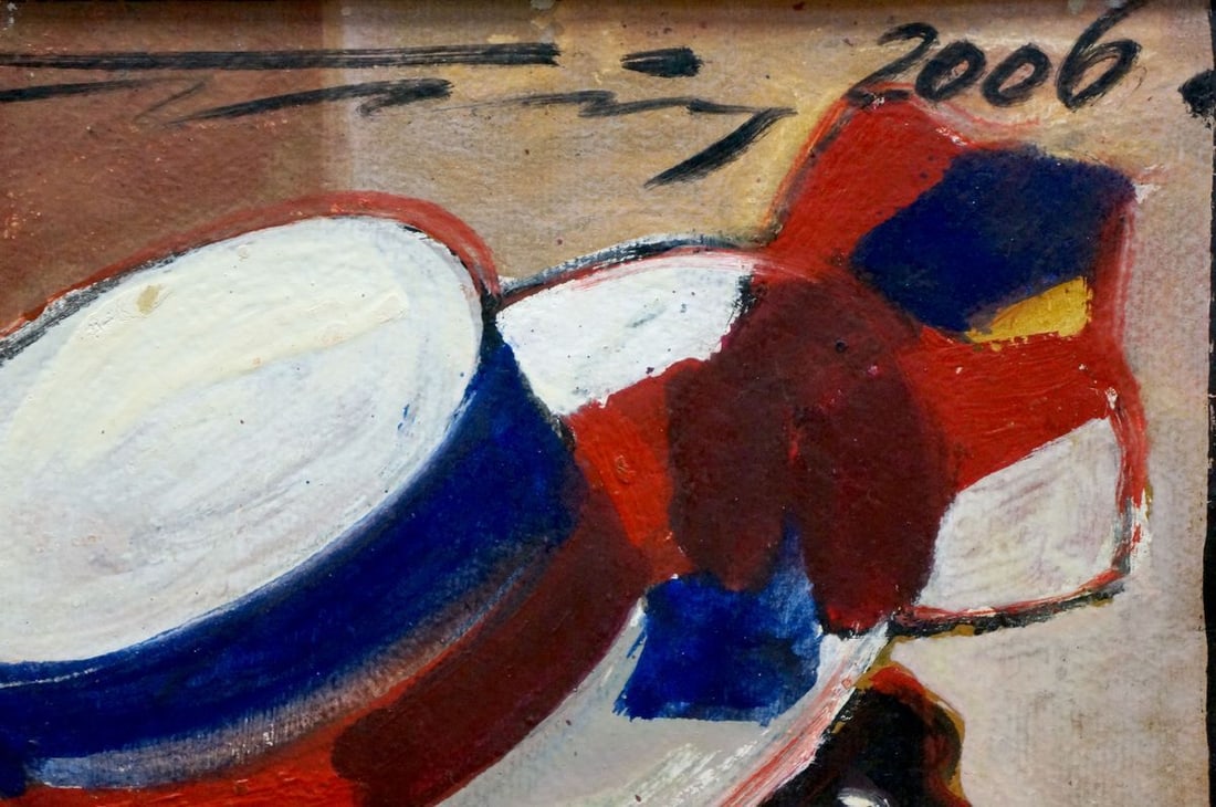 Oil painting Nikolay Nikolaevich Prokopenko Clown with cherry - 5
