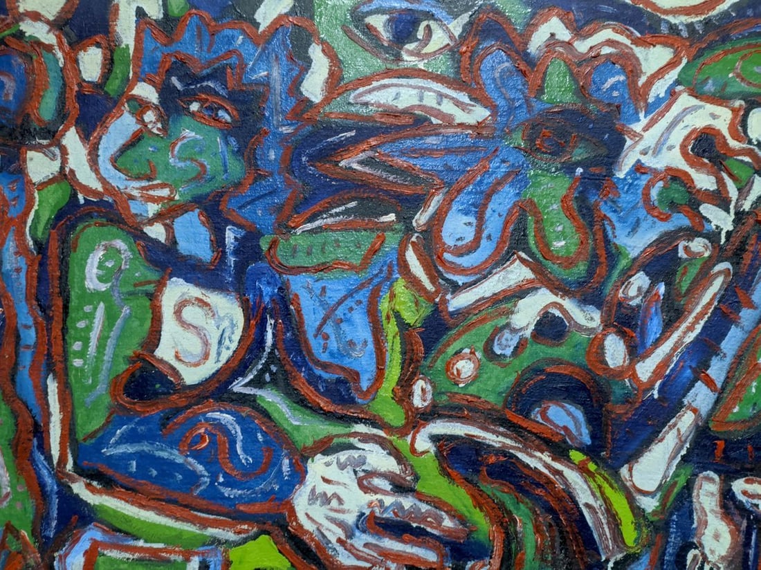 Abstract oil painting The artist's thoughts Boyko Petr Borisovich - 3