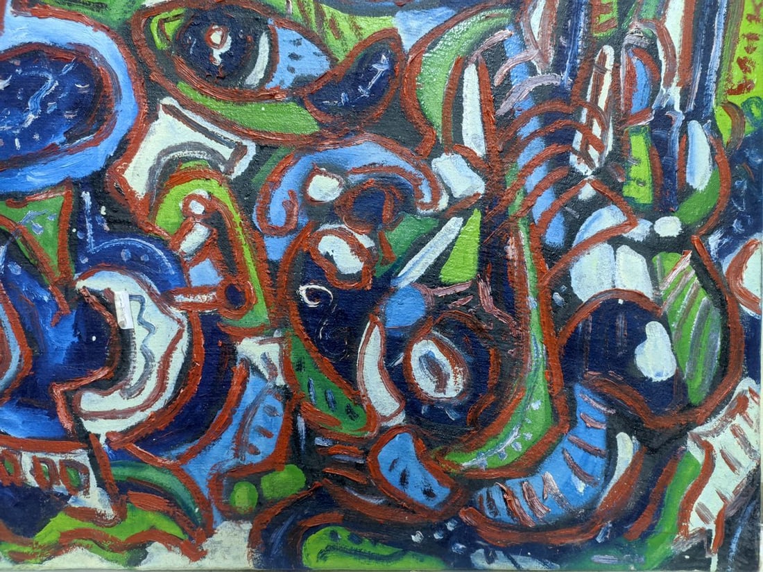 Abstract oil painting The artist's thoughts Boyko Petr Borisovich - 5