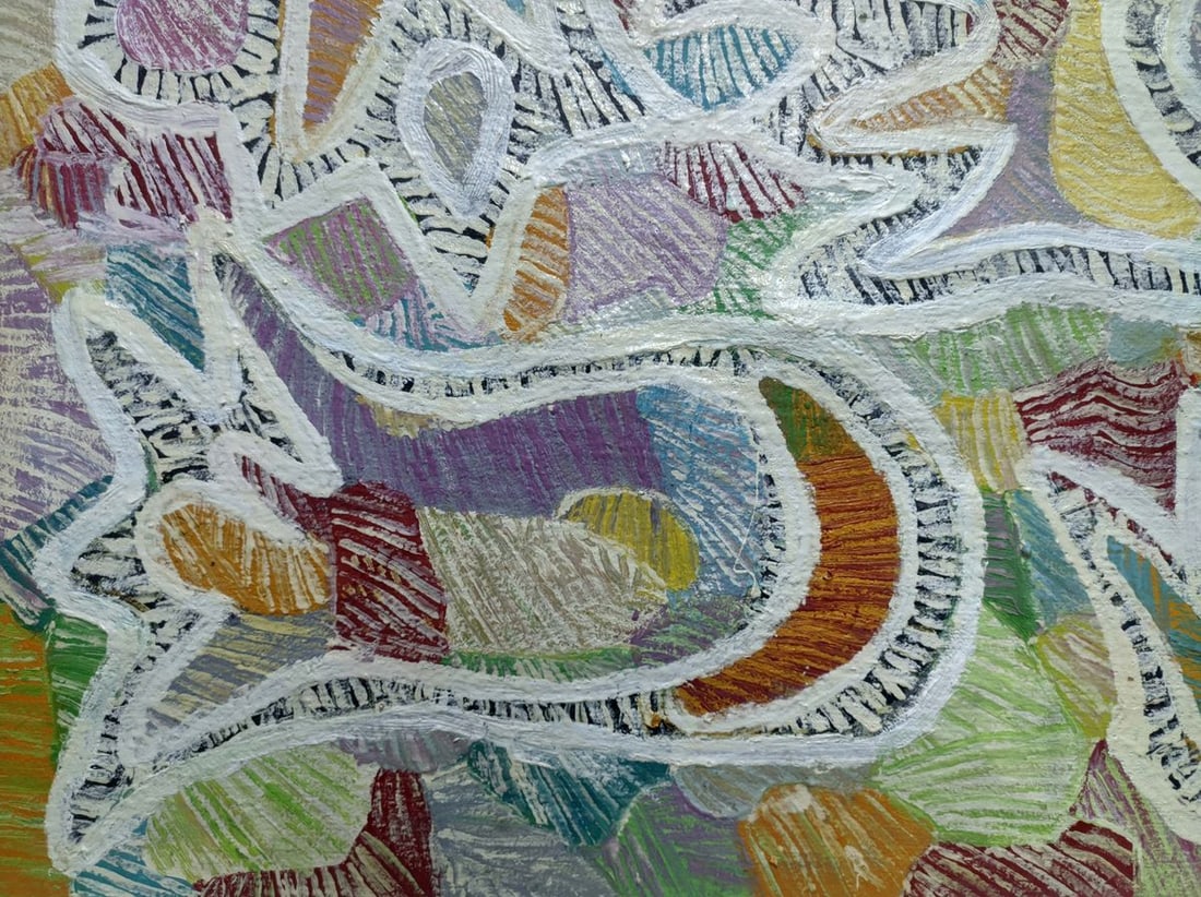 Abstract oil painting The artist's thoughts Boyko Petr Borisovich - 2