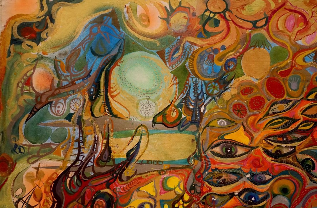 Abstract oil painting Sinbad's Travels Vabel Alexander Alexandrovich - 3
