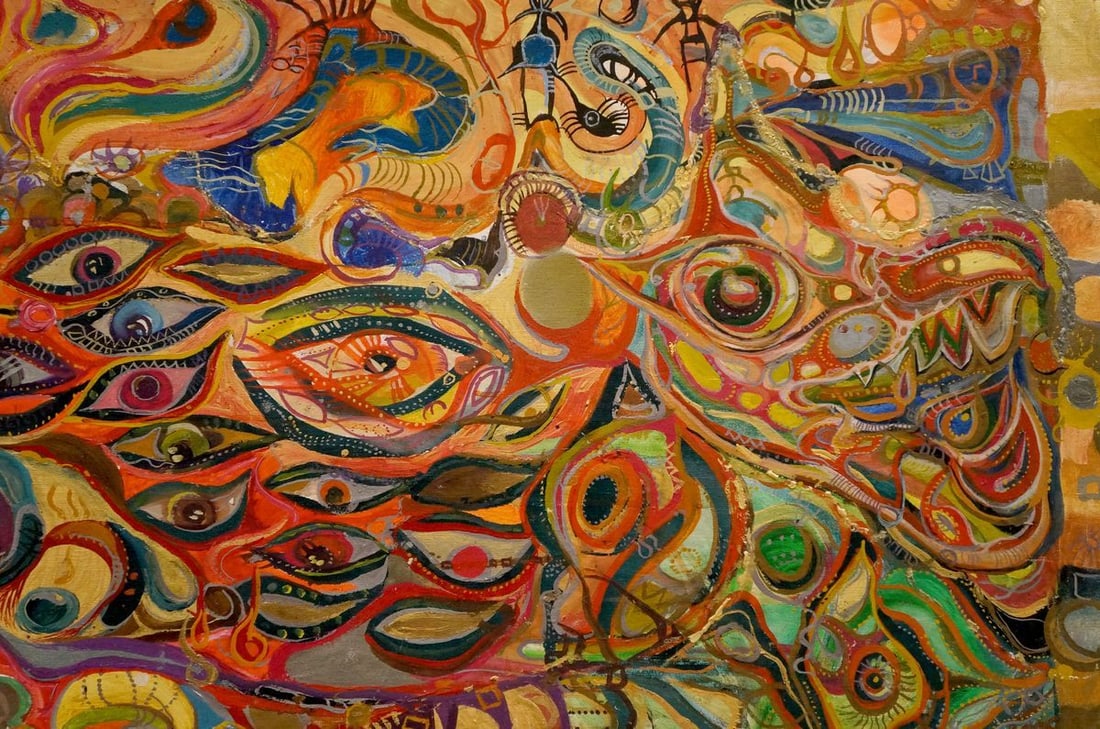 Abstract oil painting Sinbad's Travels Vabel Alexander Alexandrovich - 4