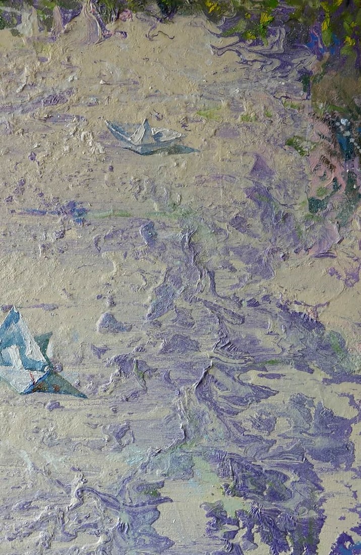 Oil painting Flood water Varvarov Anatoly Viktorovich - 3