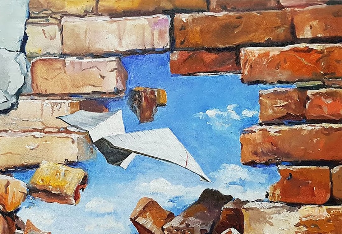 Oil painting The wall Varvarov Anatoly Viktorovich - 3