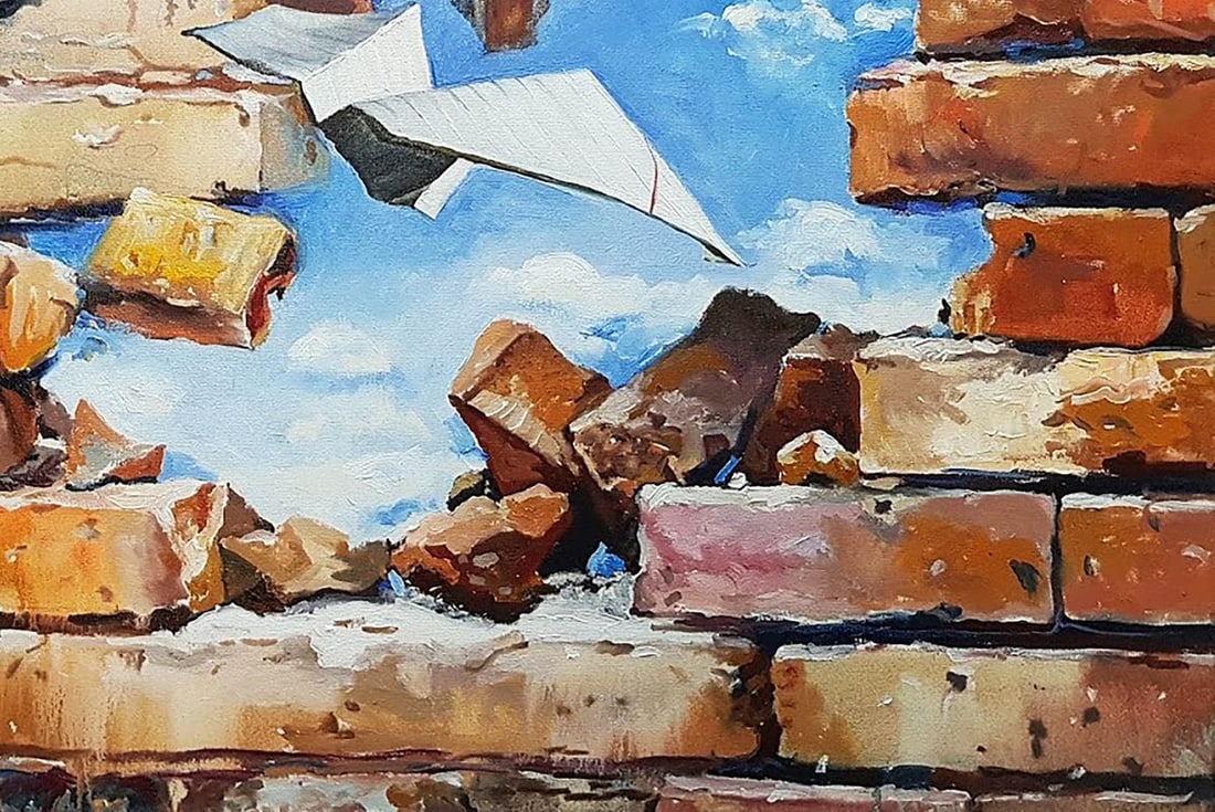 Oil painting The wall Varvarov Anatoly Viktorovich - 5