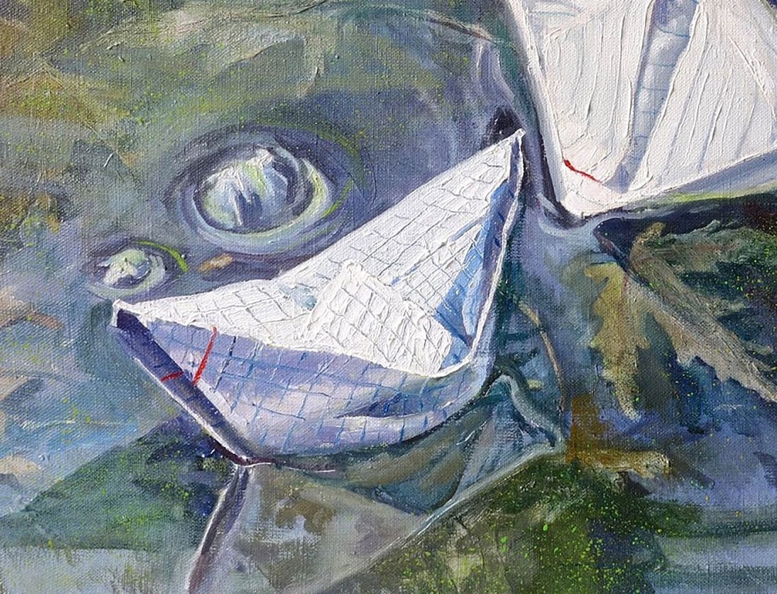 Oil painting Cell with a ruler Varvarov Anatoly Viktorovich - 4