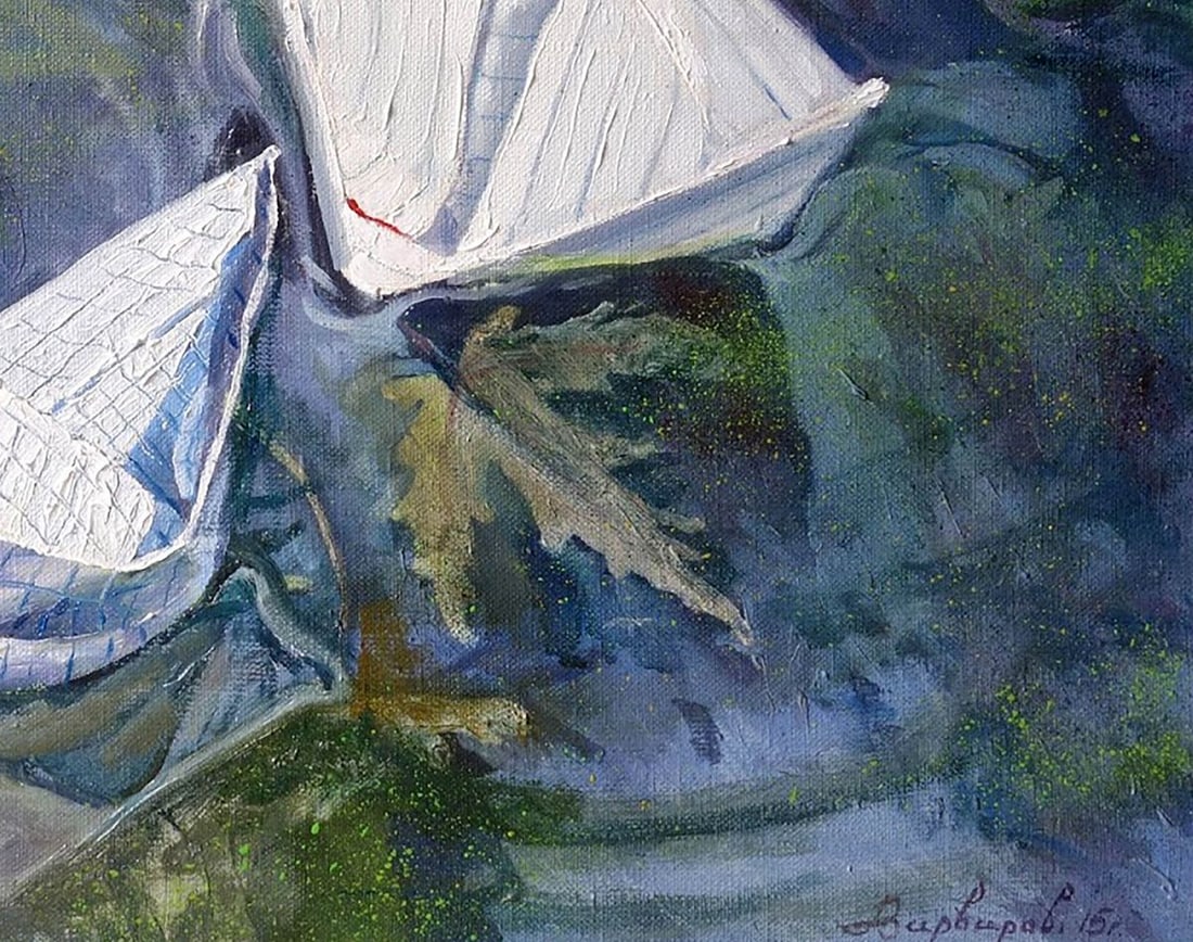 Oil painting Cell with a ruler Varvarov Anatoly Viktorovich - 5