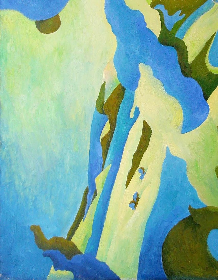 Abstract oil painting Poplar Varvarov Anatoly Viktorovich - 4