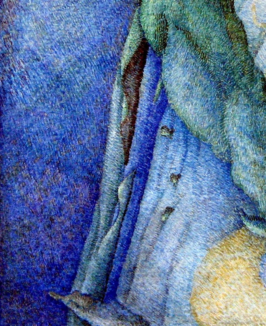 Abstract watercolor painting Poplar heart Varvarov Anatoly Viktorovich - 4