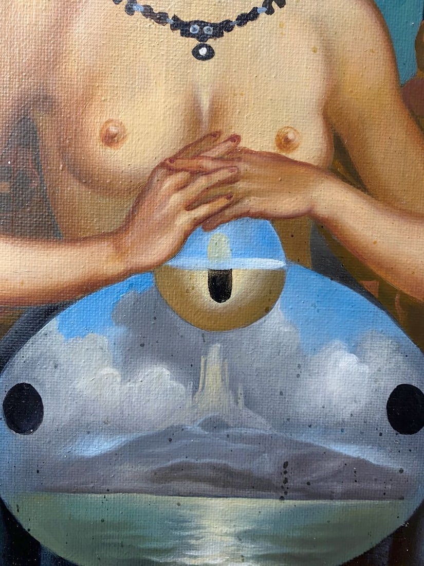 Oil painting Melancholy Alexander Arkadievich Litvinov - 10
