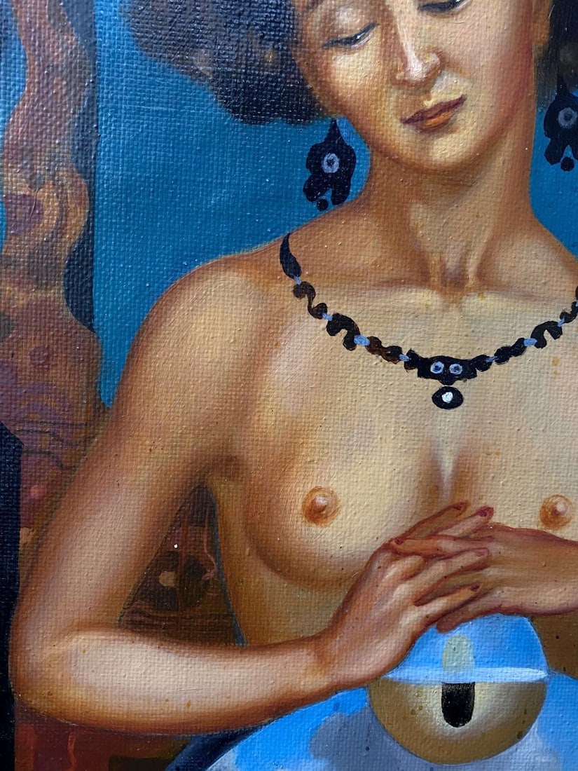 Oil painting Melancholy Alexander Arkadievich Litvinov - 5