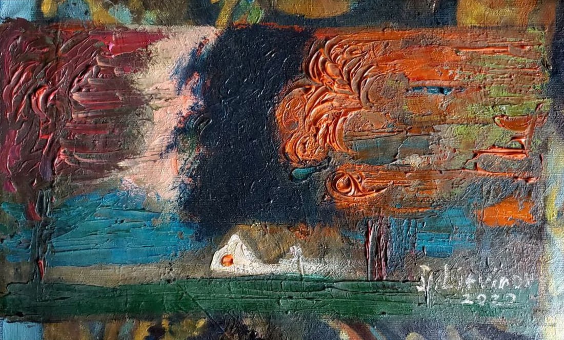 Oil painting Autumn Litvinov Daniil Olegovich - 2