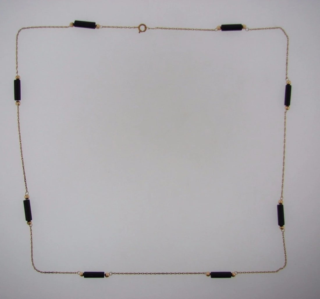 onyx necklace - 2