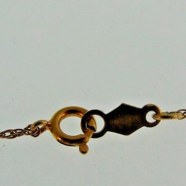 CLASSIC 14k Yellow Gold & Diamond Necklace Chain - 5