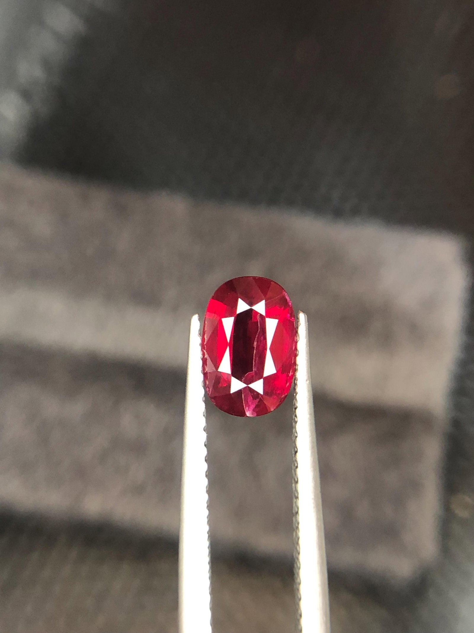 Pigeon Blood Red Mozambique Ruby Gem, Faceted Cushion Cut Mozambique Ruby, Vivid Red Ruby Gem For - 2